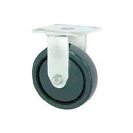 Faultless Rigid Plate Caster 3498-8 8" Polyurethane Wheel