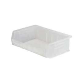 Akro-Mils AkroBin Plastic Stack & Hang Bin, 16-1/2"W x 10-7/8"D x 5"H, Clear