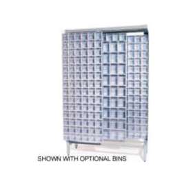Quantum Gondola QS-000GY Free Standing Slider System, No Bins, Gray