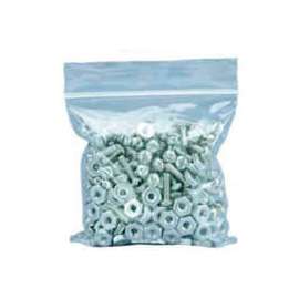 Global Industrial Reclosable Poly Bags, 3"W x 10"L, 2 Mil, Clear, 1000/Pack