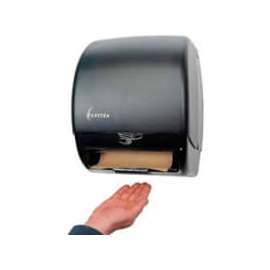 Palmer Fixture Automatic Adjustable Touchless Paper Towel Roll Dispenser, Black
