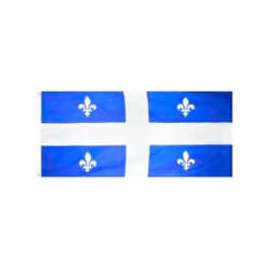 3 x 6 ft Nylon Quebec Flag
