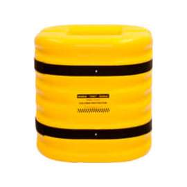 Eagle Column Protector, 12" Column Opening, 24" High, Yellow