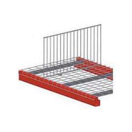 Global Industrial Pallet Rack Wire Deck Divider, 34"D x 18"H