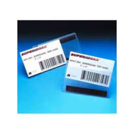 Label Holders, 4" x 6", Clear, Self Adhesive - Top Load (50 pcs/pkg)
