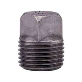 Anvil 1-1/2 In. Black Malleable Iron Sq C/S Plug