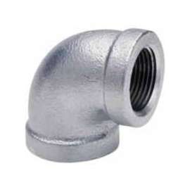 1-1/4 In Galvanized Malleable 90 Degree Elbow 150 PSI Lead Free