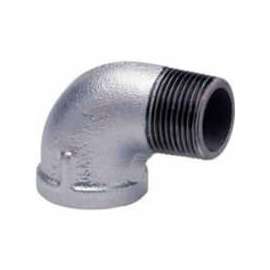 1 In Galvanized Malleable 90 Degree Street Elbow 150 PSI Lead Free