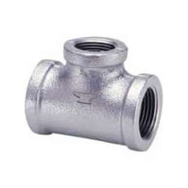 2 In Galvanized Malleable Tee 150 PSI Lead Free