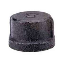 3/4 In. Black Malleable Cap 150 PSI Lead Free