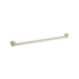 Bobrick 1-1/2" Dia. Straight Peened Grab Bar 36"W - B6806.99x36