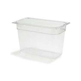 Carlisle Topnotch Food Pan, 12-21/32"L x 6-55/64"W x 8"H, Clear