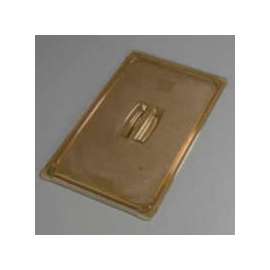 Carlisle Topnotch Universal Handled Lid, 20-3/4"L x 12-3/4"W, Amber