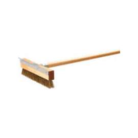 Carlisle 4029300 - Sparta Pizza Oven Brush W/ Scraper (Head Only) 10"
