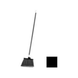 Carlisle Flagged Duo-Sweep Polypropylene Angle Broom 56"L, Black