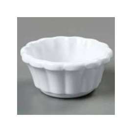 Carlisle 4394202 - Scalloped Ramekin 2 Oz., White