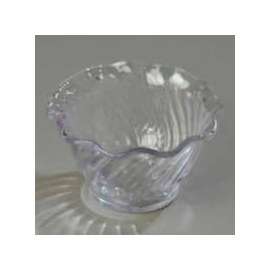 Carlisle 453207 - Tulip Dessert Dish 5.4 Oz., 3-3/4", Clear
