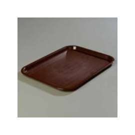 Carlisle CT101469 - Cafe Standard Tray 10" x 14", Chocolate