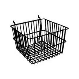 12"W X 12"D X 8"H Deep Basket - Semi-Gloss Black