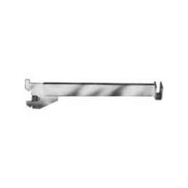 12" Bracket For 1/2" X 1-1/2" Rectangular Tubing - Satin Chrome