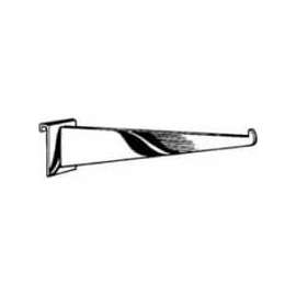 14" Shelf Bracket - Chrome