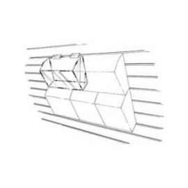 12"W X 6"H Modular Dump Bin - Clear