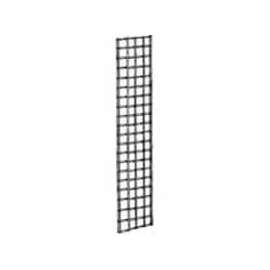 2'W X 7'H - Wire Grid Wall Panel - Semi-Gloss Black