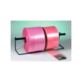 Global Industrial Anti Static Poly Tubing, 8"W x 1075'L, 4 Mil, Pink, 1 Roll