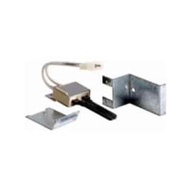 Hot Surface Furnace Ignitor w/ Mounting Adaptors, 5-1/4" Lead Wire Length