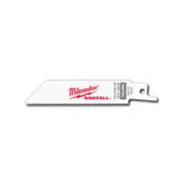 Milwaukee 48-00-8186 6" 24 TPI SAWZALL Blade (25 Pack)