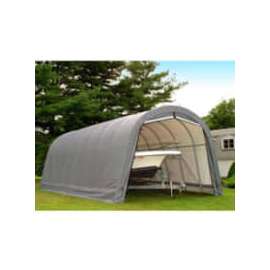 14x28x12 Round Style Shelter - Gray