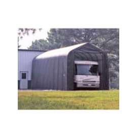 14x40x16 Peak Style Shelter - Gray