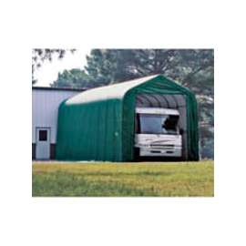 14x44x16 Peak Style Shelter - Green