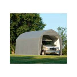 ShelterLogic Barn Style Shelter 12' x 28' x 9' Gray