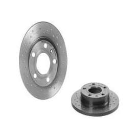 Brembo 08.9136.1X - Premium UV Coated Rear Brake Rotor