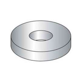 #10 Flat Washer - SAE - 7/32" I.D. - Steel - Zinc Plated - Grade 2 - Pkg of 100