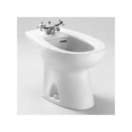 TOTO BT500AR-01 Piedmont 1-Hole Center Bidet, Cotton White