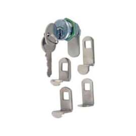Ultra Hardware Mailbox Lock Kd 5 Cams Polybag - Chrome