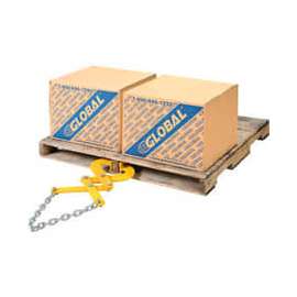 Global Industrial Double Scissor Pallet, Container & Skid Grabber - Puller 5000 Lb. Capacity