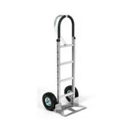 Global Industrial Aluminum Hand Truck - Loop Handle - Pneumatic Wheels