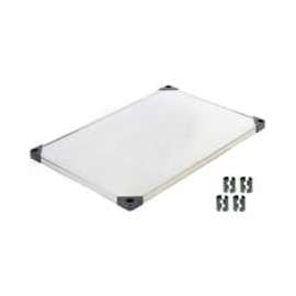 Nexel S1848SS Stainless Steel Solid Shelf 48"W x 18"D