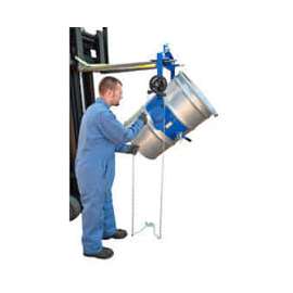 Adjustable Tilt Drum Dumper DCT-75 for 55 Gallon Steel Drum