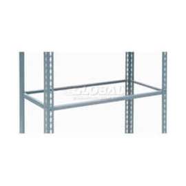 Additional Shelf, Single Rivet, No Deck, 48"W x 12"D, Gray