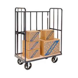 Global Industrial Wood Shelf Truck, 1200 lb. Capacity, 48"L x 24"W x 64"H