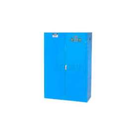Justrite Acid Corrosive 45 Gallon Cabinet Manual 2 Door Vertical Storage