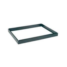 Interion Flat File 53 Inch 5 Drawer Closed Base Black