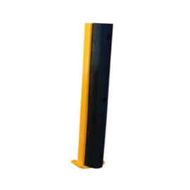 Steel Rack Guard With Rubber Bumper 7-3/4"W x 8-1/16"D x 36-1/4"H