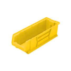 Quantum Plastic Hulk Stacking Bin, 8-1/4"W x 30"D x 7"H, Yellow