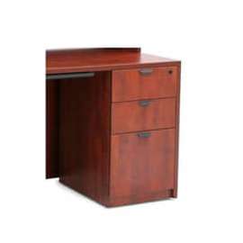 Regency 3 Drawer Pedestal in Cherry - Manager Series