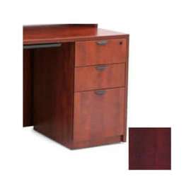 Regency 3 Drawer Pedestal in Mahogany - Manager Series